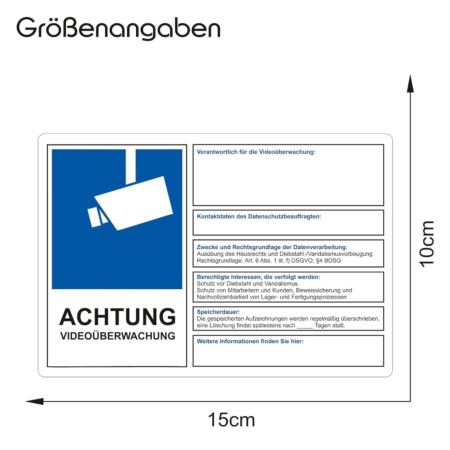 Videoueberwachung-DSGVO-BDSG-Datenschutz-Info-Blau.